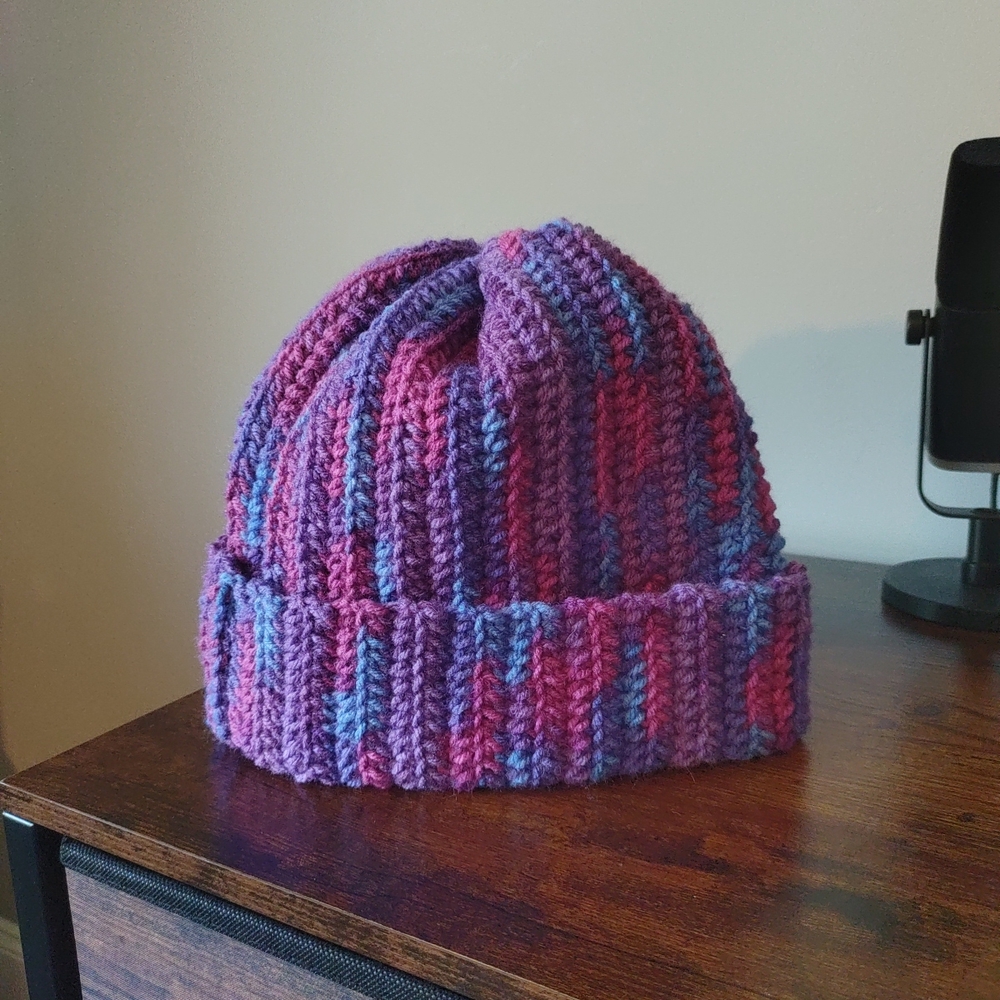 Multicolor Knit Beanie